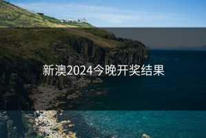 新澳2024今晚开奖结果
